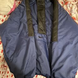 Nike Vintage Quarter Zip Windbreaker Medium 