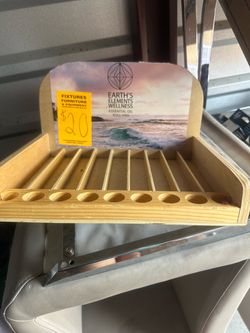 Essential oils display case
