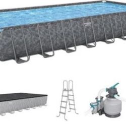 Swimming pool above ground