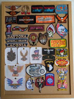 Vintage Patches 1980's Small