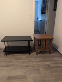 Coffee and Side Table