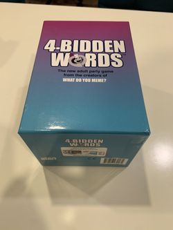 Forbidden Words Card Game