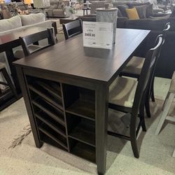 [OM] 🟪 Only $45 initial then take it home 🏡 Brand New Rokane Dining Set 