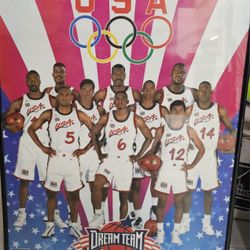 1996 NBA Dream Team Poster