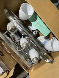 Bathroom items  fixtures/lights/faucet