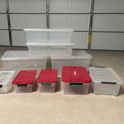 Lot Of Storage Containers