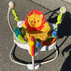 Fisher Price Lion With Giraffe Baby Jumper 
