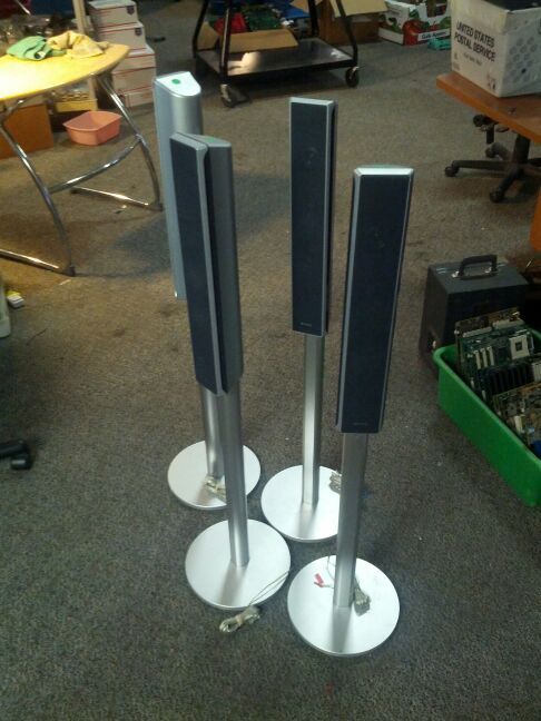 Set of 4 Sony Speakers SS-TS46/SS-TS46B