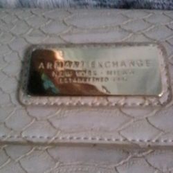 Bleach Snakeskin Armani Exchange Wallet