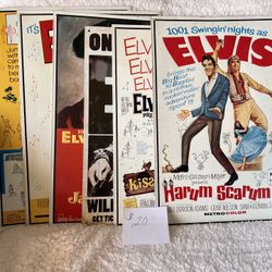Elvis Metal Movie Signs