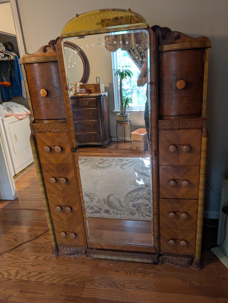 Dresser With Built-in Closet