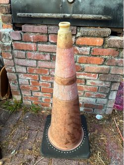 Traffic cone. Used