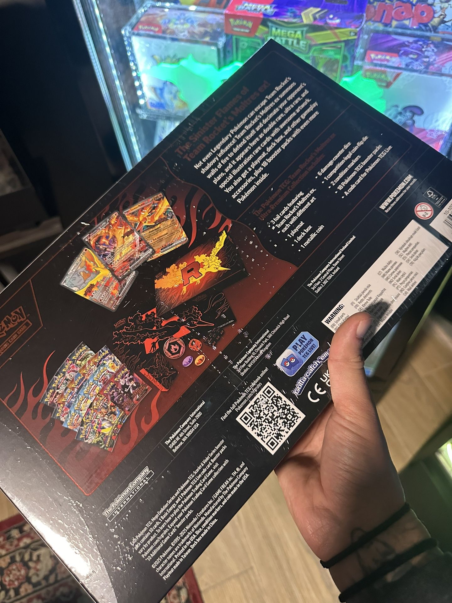 Pokemon Team Rocket's Moltres Ultra Premium Collection Sealed