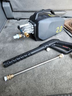 Pressure washing electric pump