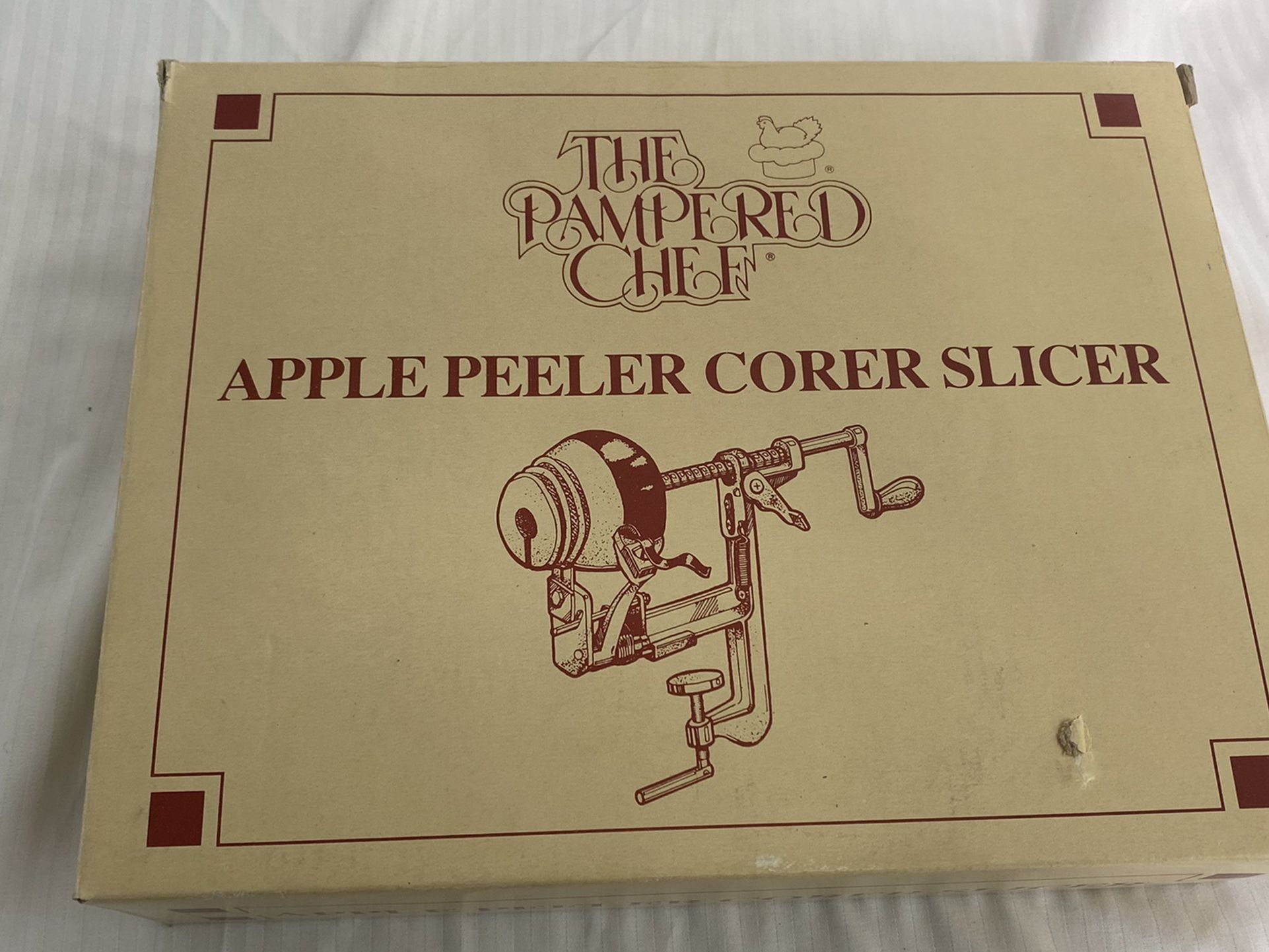 Pampered Chef Apple Peeler /corer/slicer 