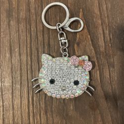 Hello Kitty Crystals Keychain