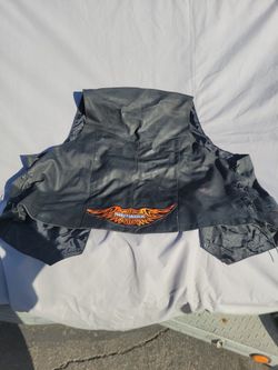Leather Vest Size 62