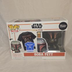 Funko Pop Tees Star Wars Boba Fett L