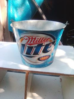 Miller Lite Bucket/Pail 