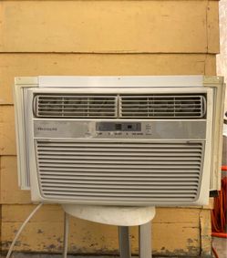 Frigidaire Window A/C Unit, Works great,  Dimensions are 18.5” W x 12” H