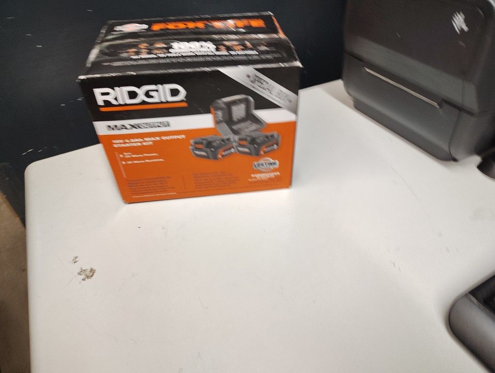 Ridgid Battery Starter Kit