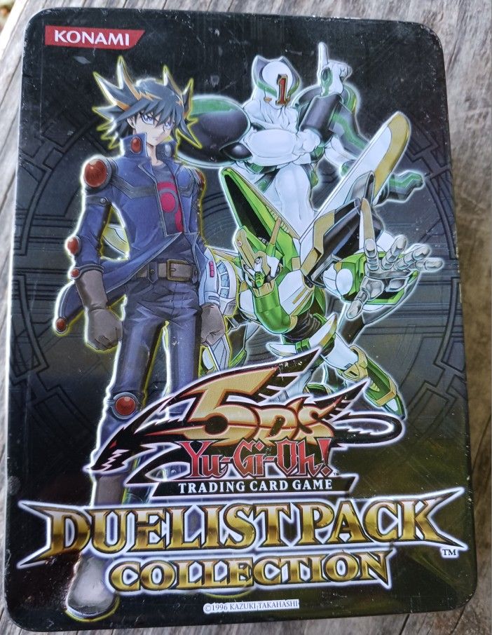Yu-Gi-Oh! 5DS Duelist Pack Collectible Tin EMPTY - Yusei Fudo