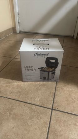 Eternal Living Deep Fryer 1.5L (120v 60hz 800w) Stainless Steel