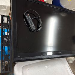 48 inch Dynex Tv, Remote, and Stand