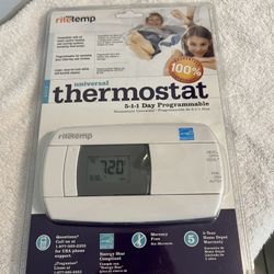 New A/C Thermostat RiteTemp Universal Programmable