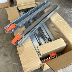 6 Pair Blum 562 Undermount Drawer Slides
