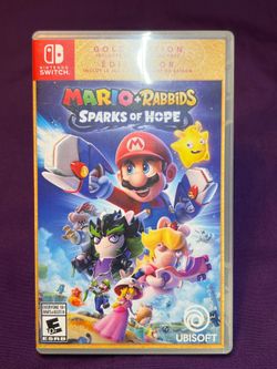 Nintendo Switch Mario + rabbids Sparks of Hope Gold Edition