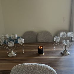 Crystal Candle Holder 