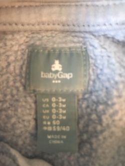 Baby boy gap romper 0-3