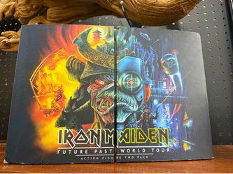 Iron Maiden future past world tour  figures