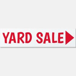 Huge yard sale  4/25 7am