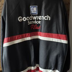 Dale Earnhardt Leather Bomber Coat