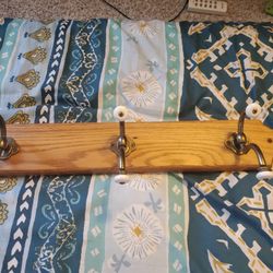 Wooden Coat Rack