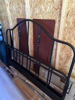 IKEA Queen Bed Frame and Mattress