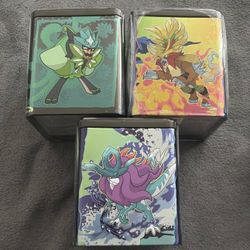Stacking Tins Pokemon Cards 