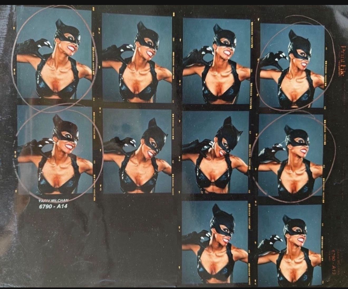 Halle Berry Catwoman Photo shoot photos - Extremely Rare