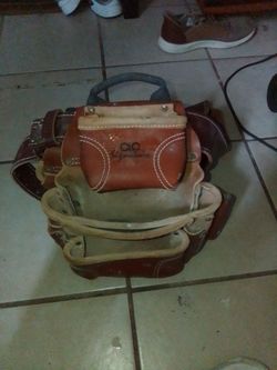 Clc signature leather tool bags