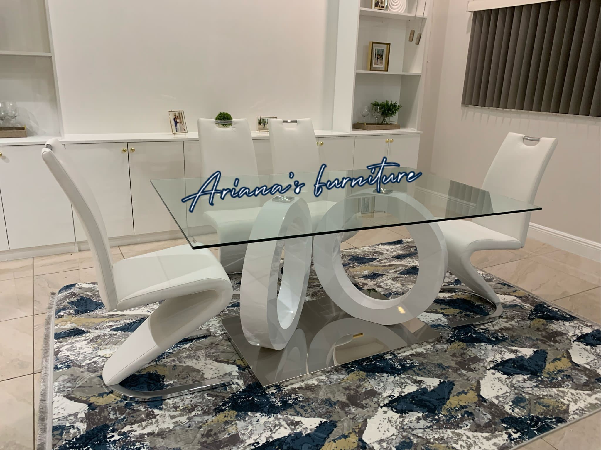 New Dining Table Set 71x35