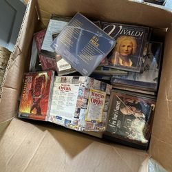 Box Of Classical CDs 