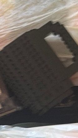 Black Plastic Toy Case