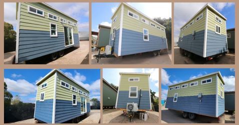 TINY HOUSE ON WHEELS PROFESSIONALLY BUILT W/ KITCHEN BATH LAUNDRY LOFT