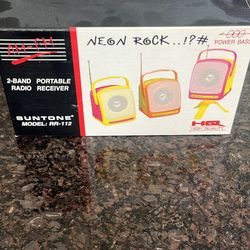 New AM-FM Portable Radio Receiver