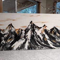Mountain painting 