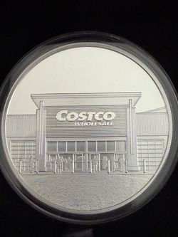 Costco 50th Anniversary 5 oz .999 Fine Silver Round – 1976–2026 – SMI