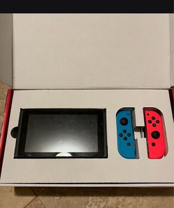 nintendo switch with accessories