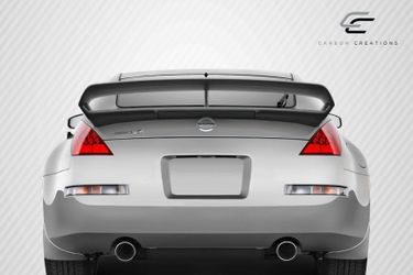 Blemished 2003-2008 Nissan 350Z Z33 2DR Coupe Carbon Creations N-3 Trunk Wing Spoiler - 1 Piece